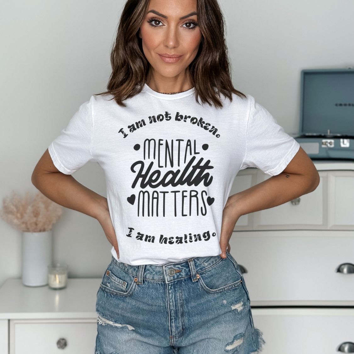 I Am Not Broken I Am Healing Mental Health Matters T-shirt