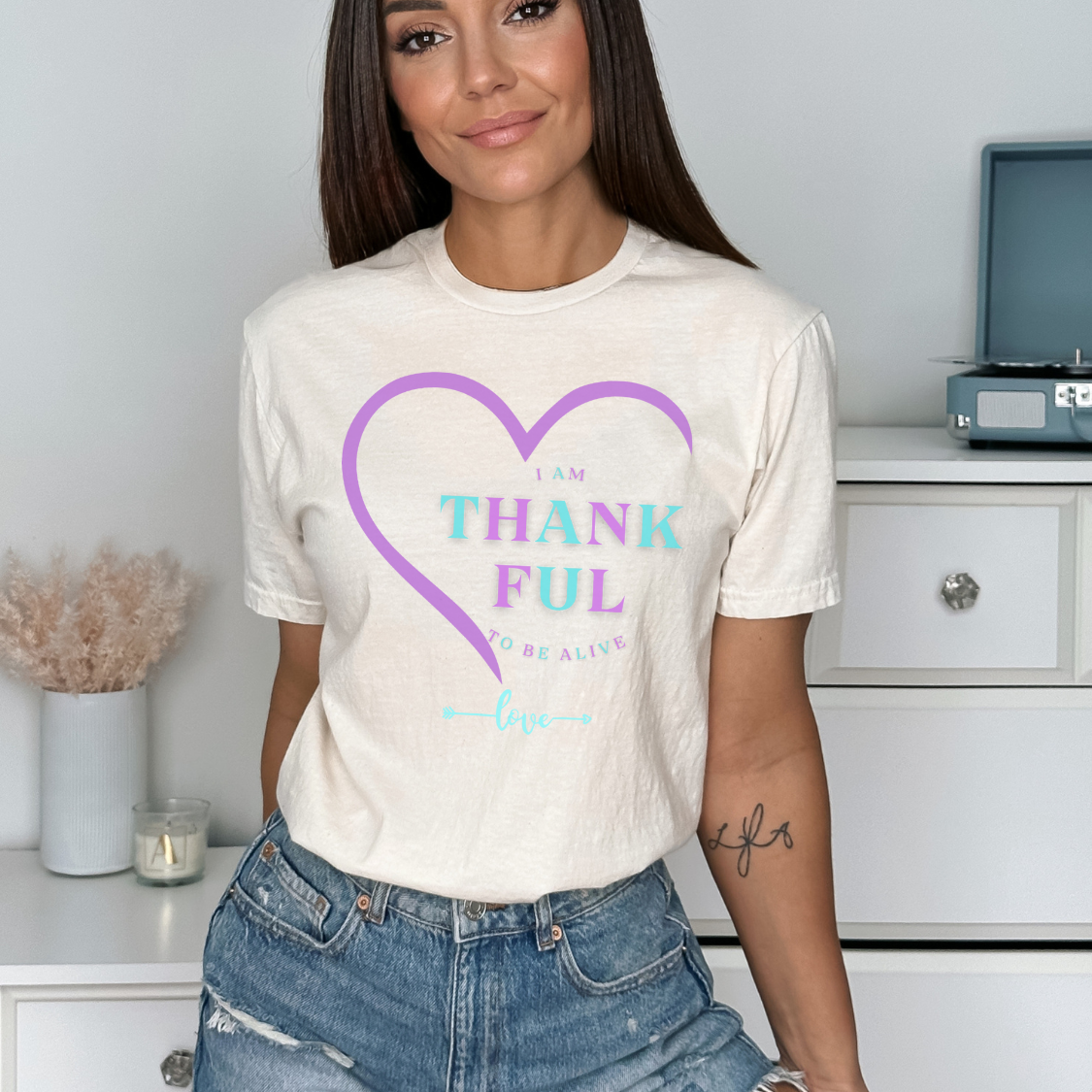 I Am Thankful To Be Alive Suicide Awareness T-shirt