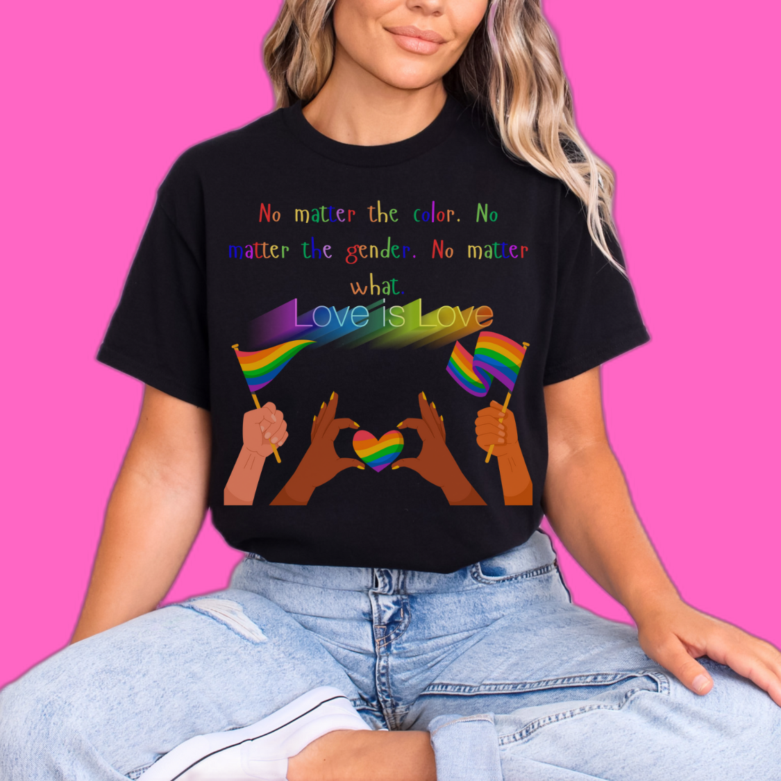 Love Is Love Pride Month Tee