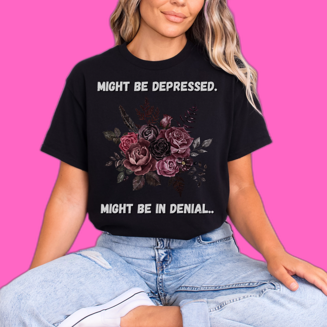 Might Be Depressed Tee