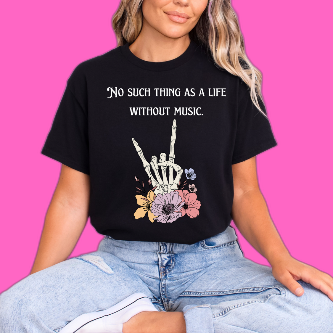 No Such Thing As A Life Without Music Tee