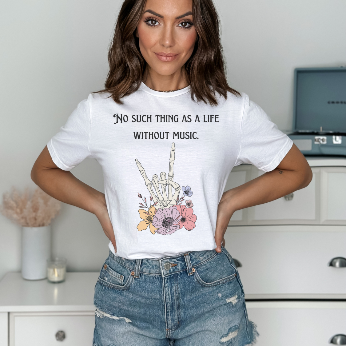 No Such Thing As A Life Without Music Tee