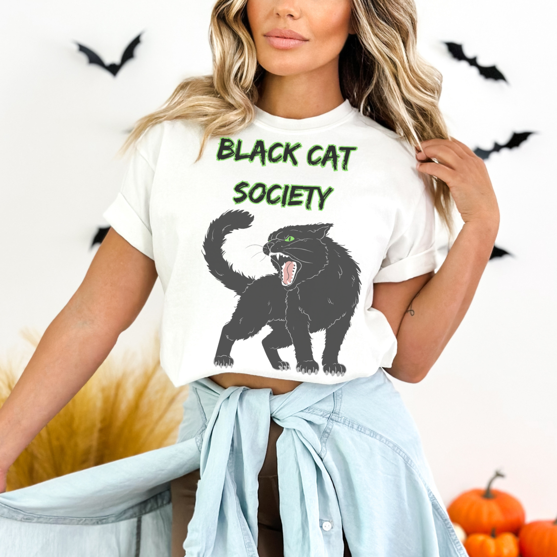 Black Cat Society Tee