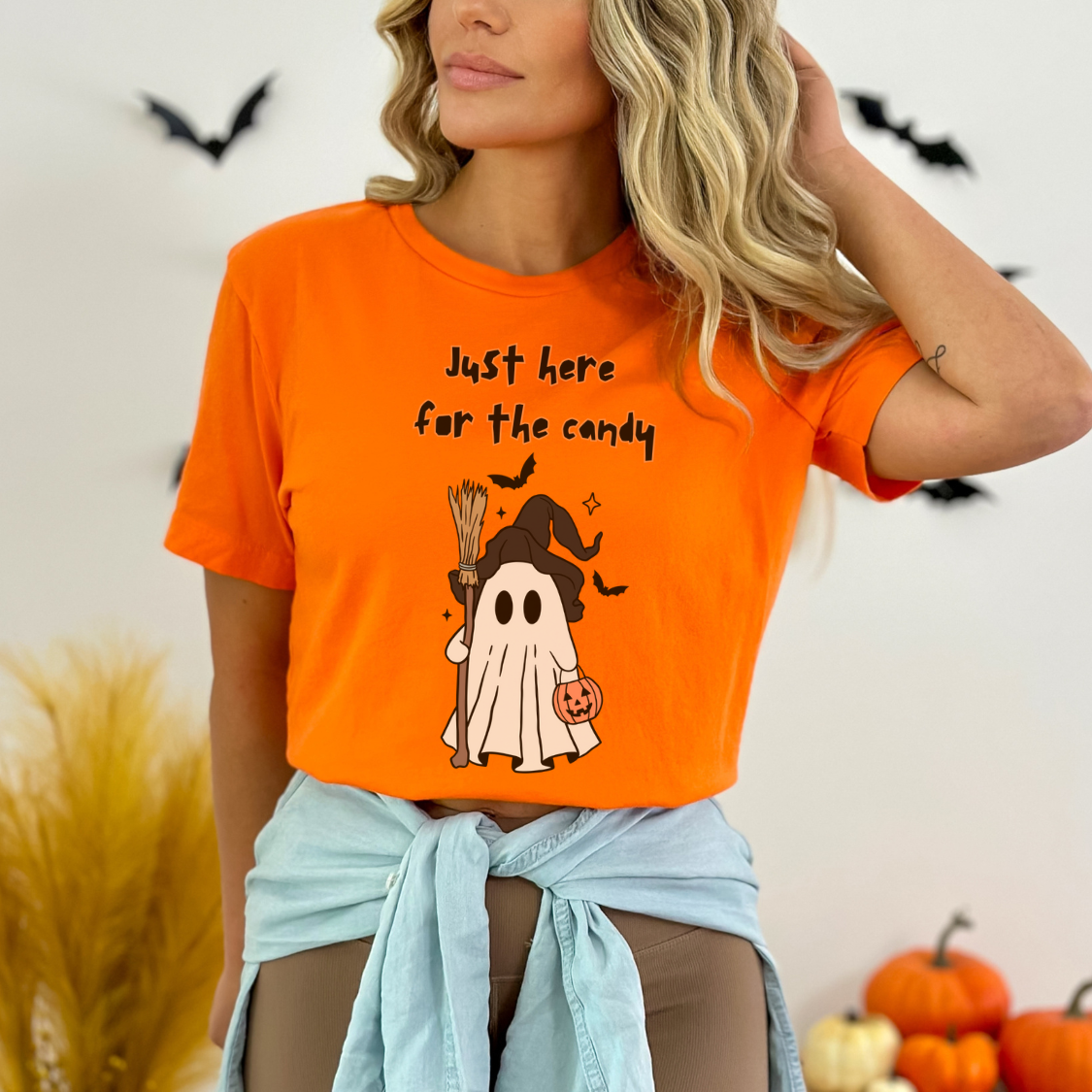 Just Here For The Candy Tee