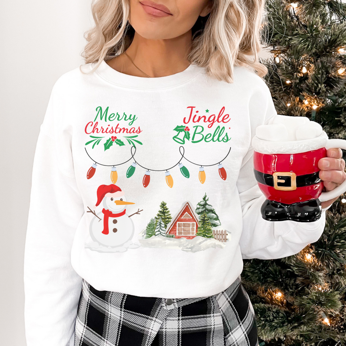 Merry Christmas Jingle Bell Sweatshirt