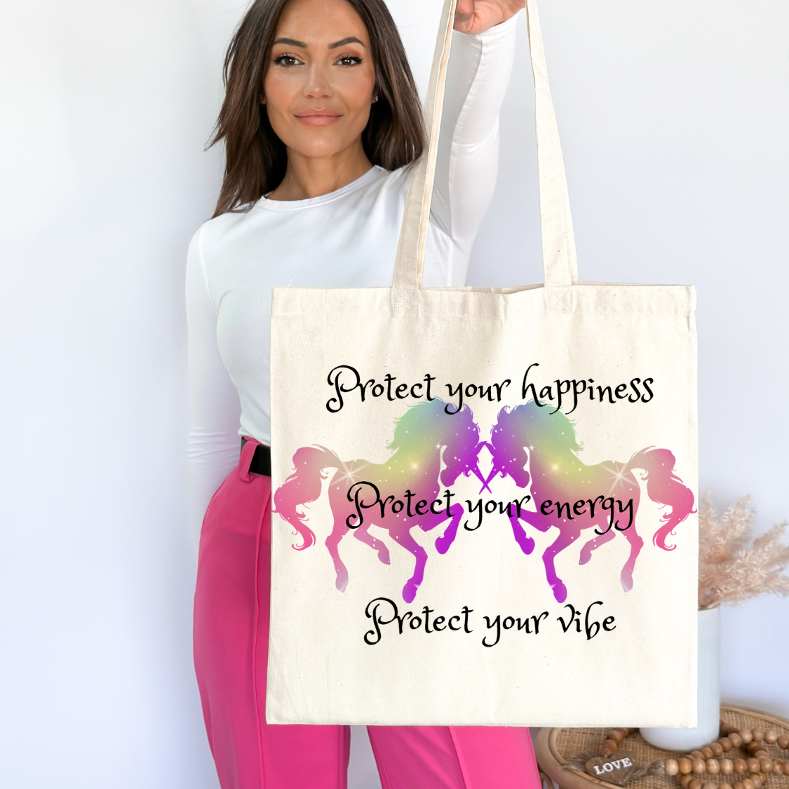 Protect Your Vibe Tote Bag