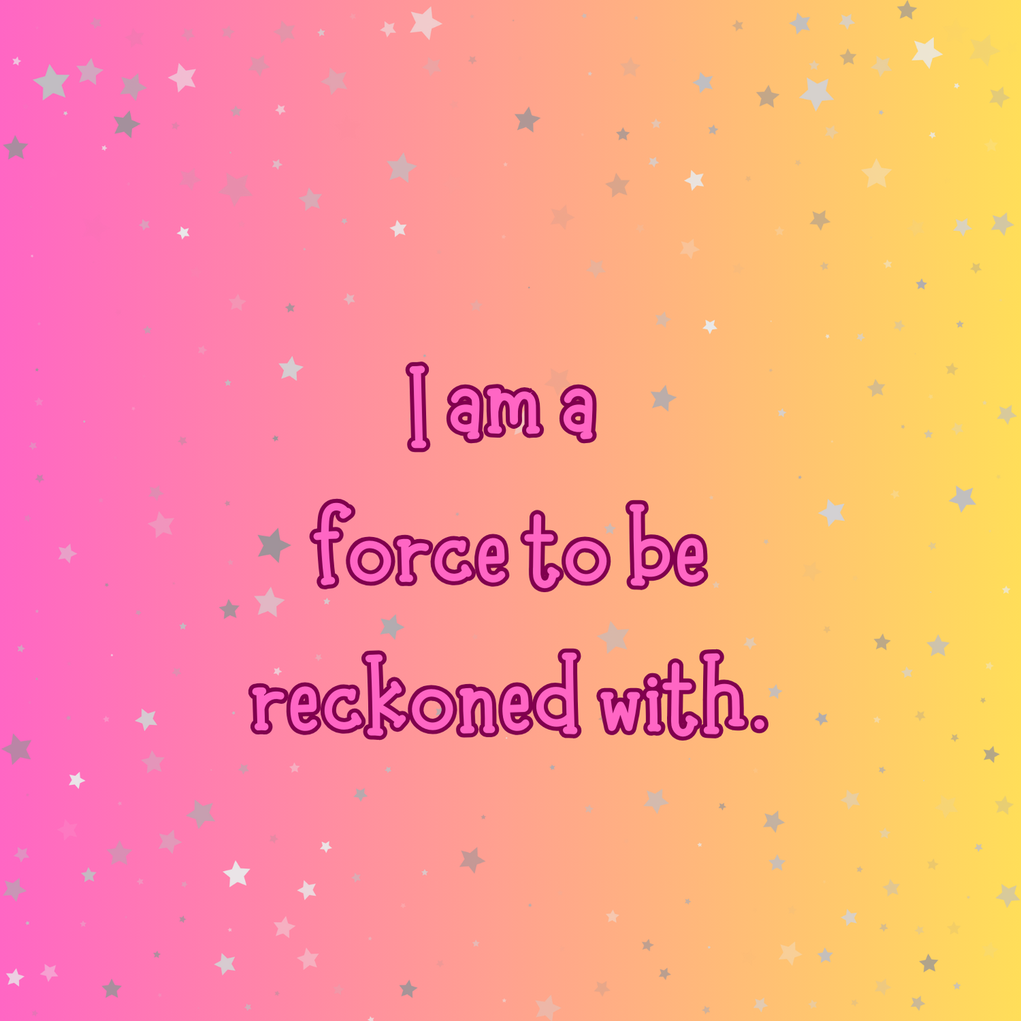 Your Mental Health Is Important Printable Daily Affirmations.
