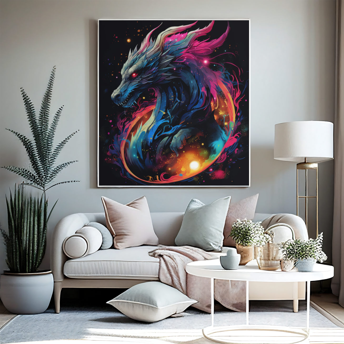 Majestic Dragon Digital Art