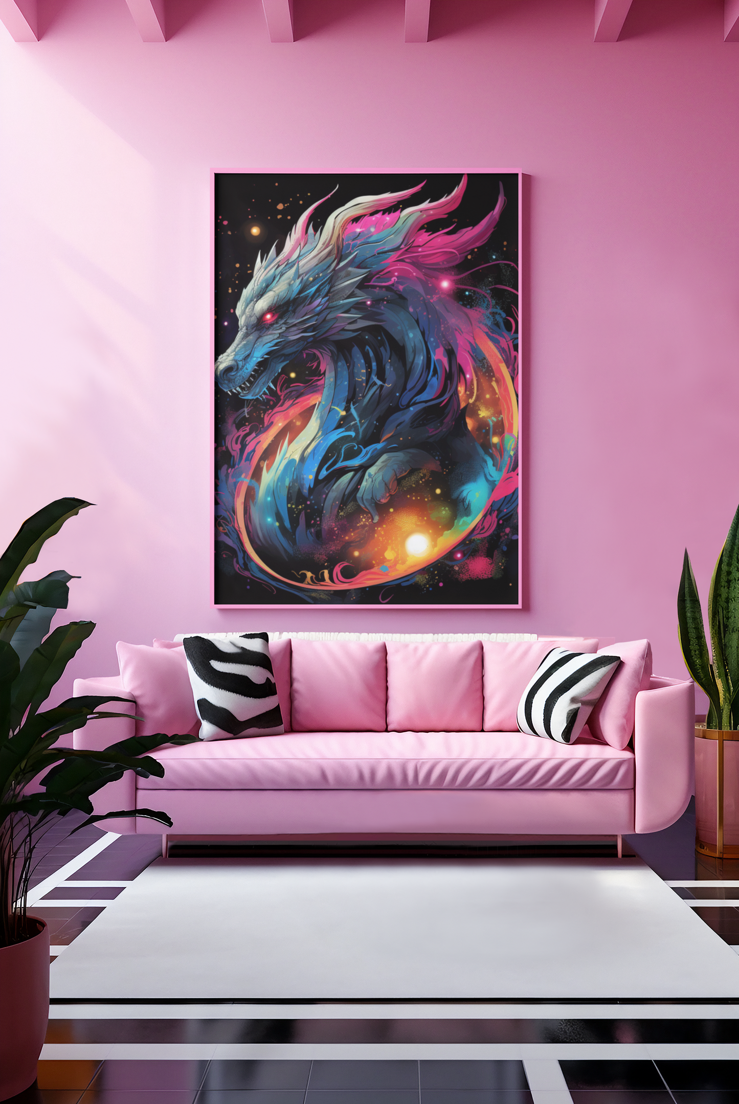 Majestic Dragon Digital Art