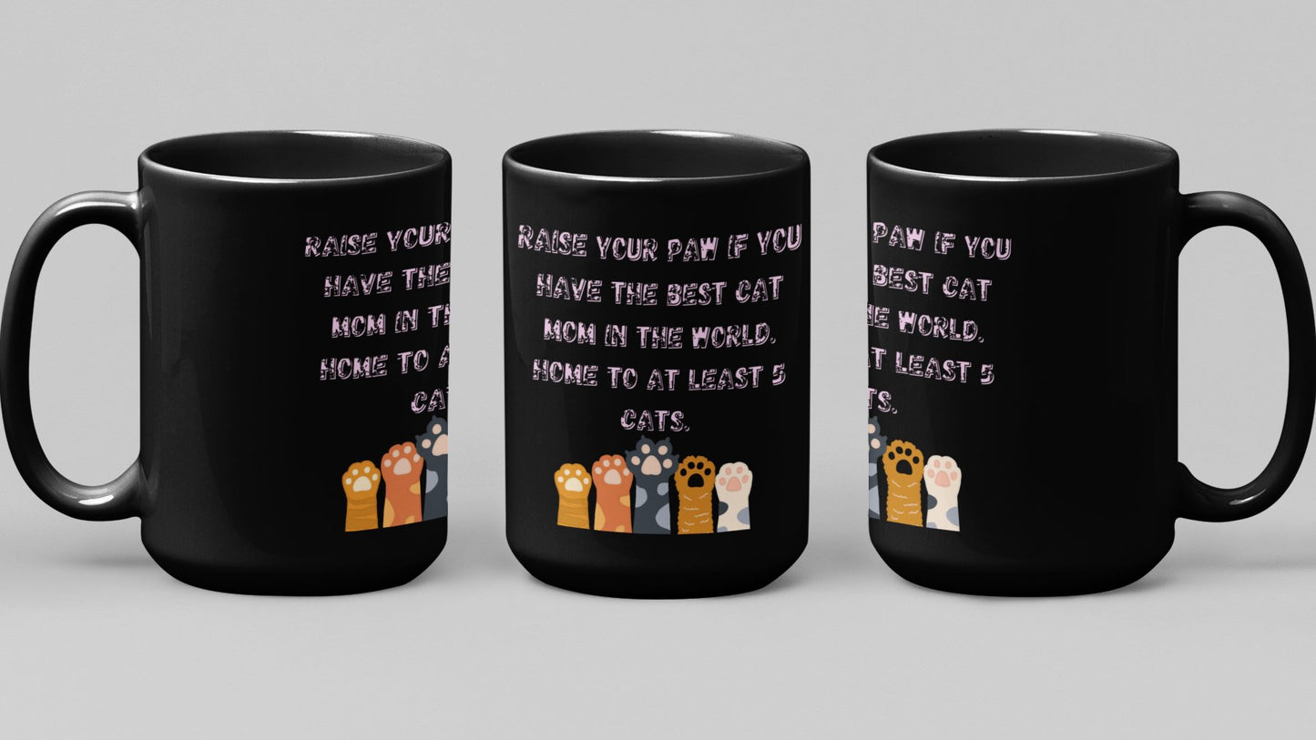 Best Cat Mom In The World Mug - EmbraceHealingsShop