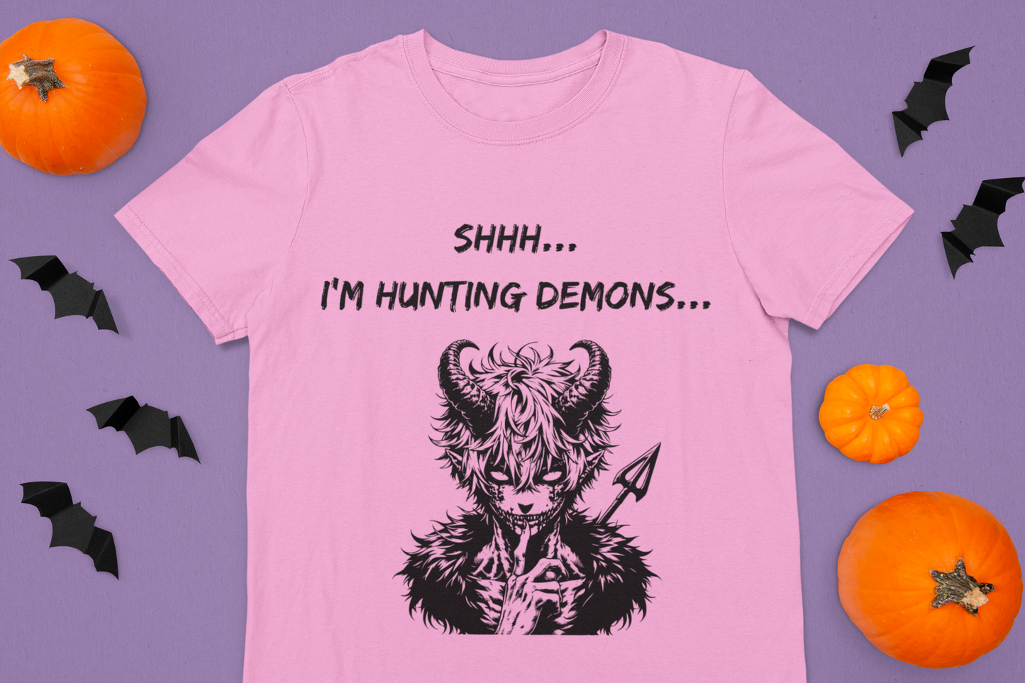 Shhh... I'm Hunting Demons Tee