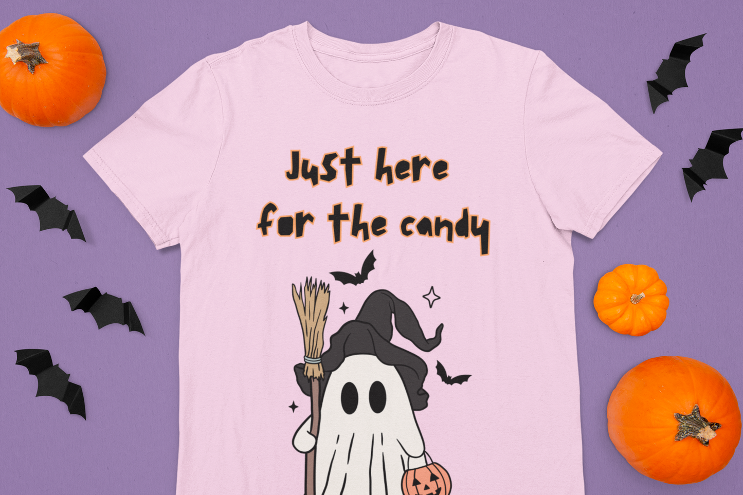Just Here For The Candy Tee