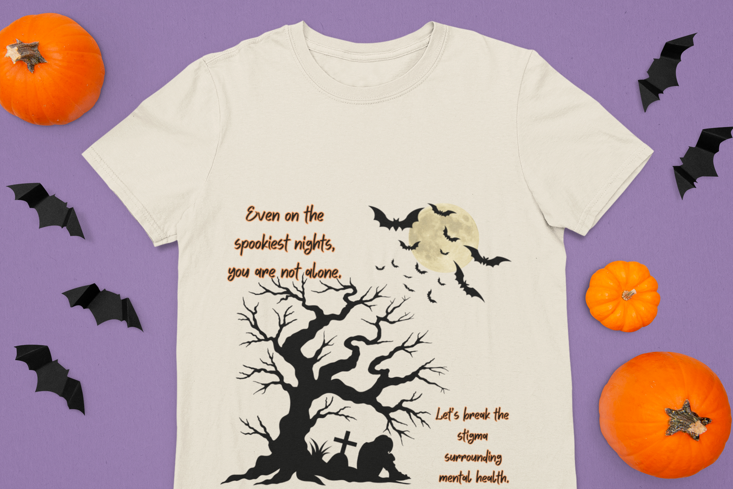 Mental Health Awareness Halloween T-Shirt