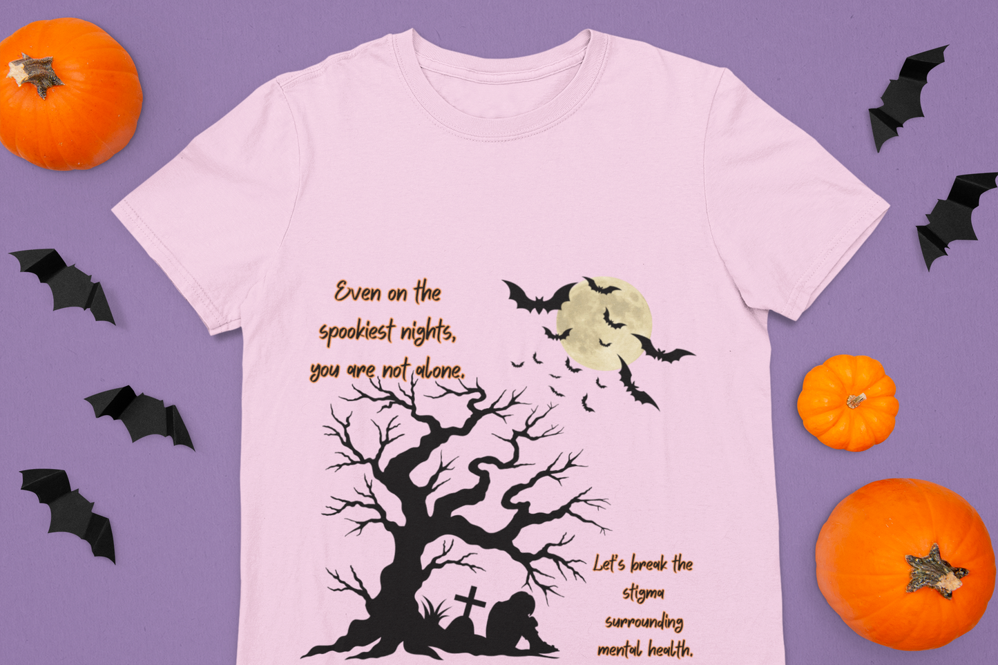 Mental Health Awareness Halloween T-Shirt