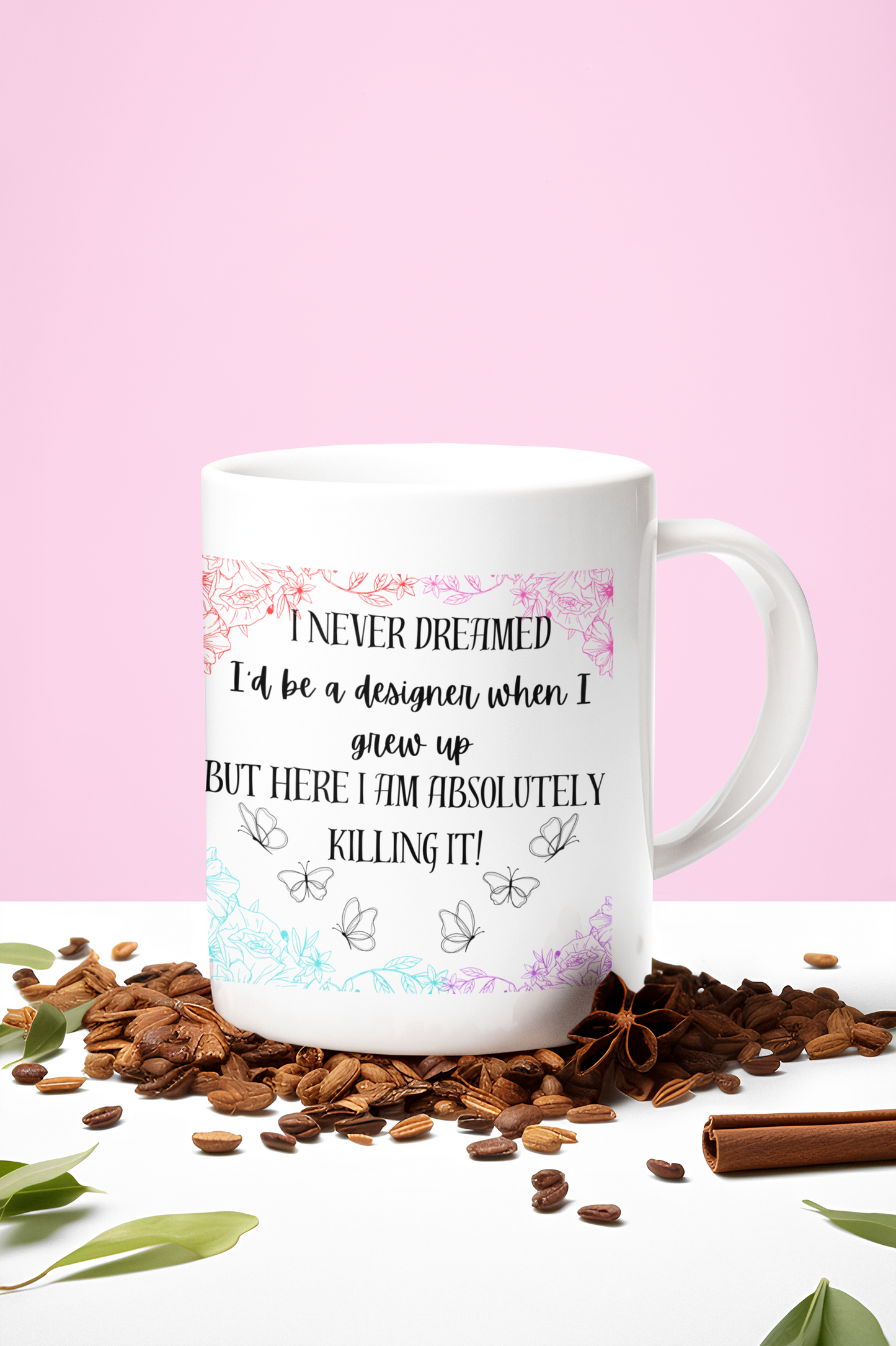 Mug - Designer Success Ceramic Coffee Cup 11oz/15oz