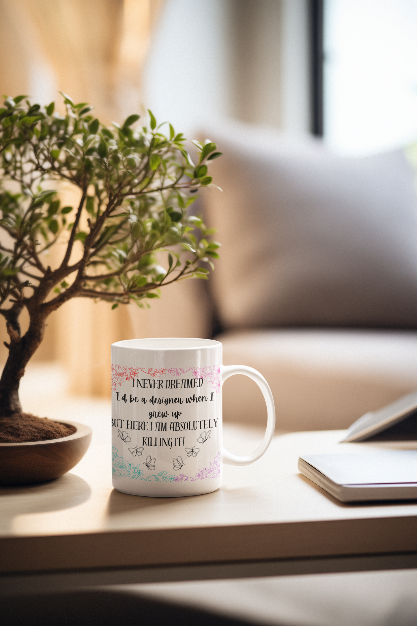 Mug - Designer Success Ceramic Coffee Cup 11oz/15oz
