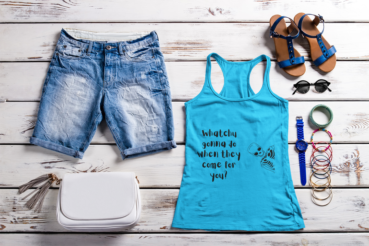 Peek-a-boo Tank Top