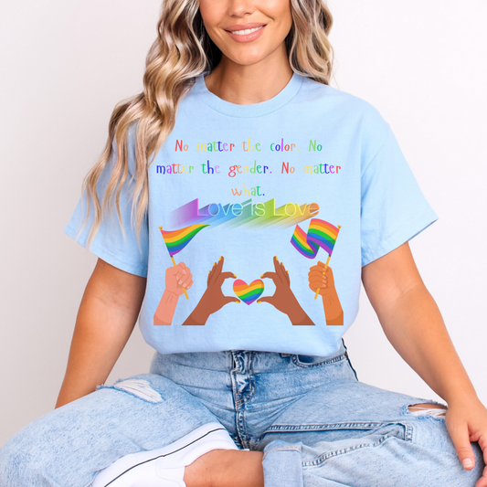 Love Is Love Pride Month Tee