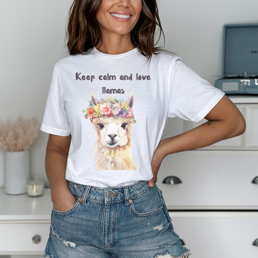 Love Llamas T-shirt